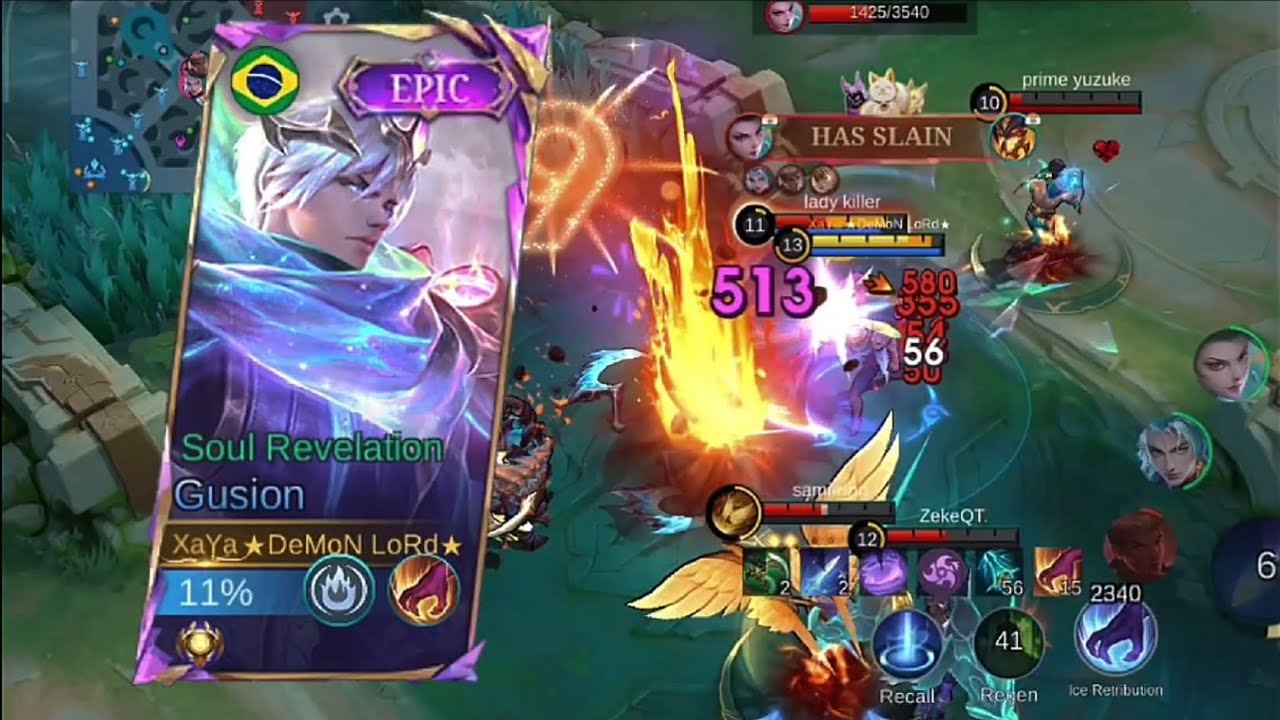 Insane Gusion Damage Setup! Watch Him Destroy All☠️ ( build in comment section ) 