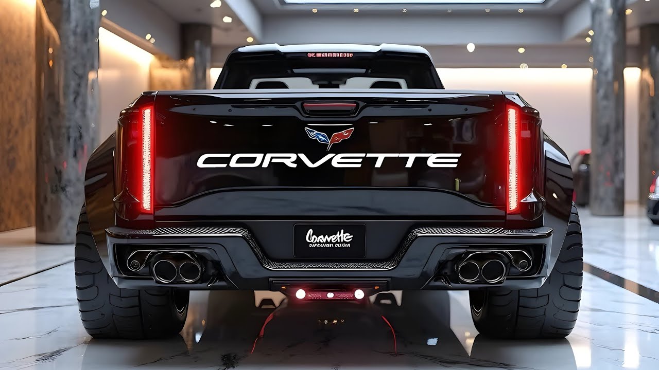 Пикап Chevrolet Corvette 2026 года — это настоящий суперкар-гибрид!