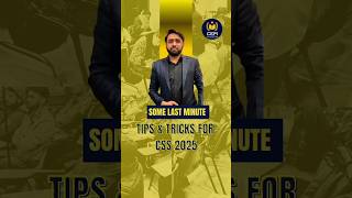 CSS 2025| Last Minute game-changing Tips! #css #css2025 #strategy #guidance