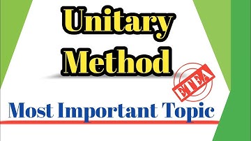 Unitary method from Class5 Maths for Etea test|@theulenglish @TheImranUstad @ETEA4UOfficial