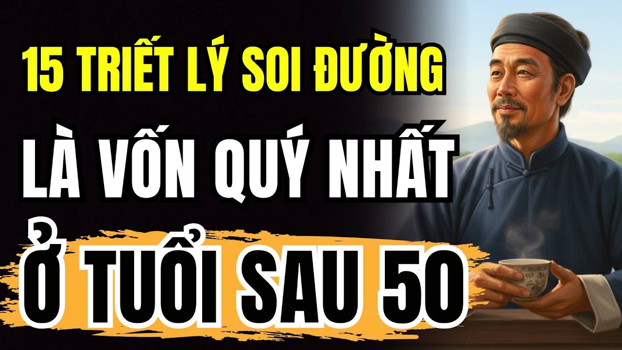 VỐN QUÝ Nhất: Sau 50 TUỔI, Không Phải Là TIỀN BẠC VẬT CHẤT, Mà Là 15 TRIẾT LÝ SOI ĐƯỜNG Này | Cổ Học
