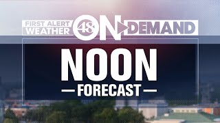 WAFF noon Tuesday weather forecast