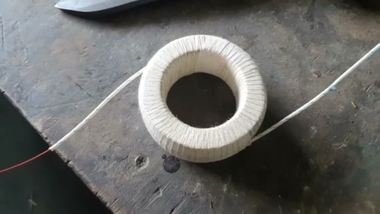 How to rewind alternator coil 