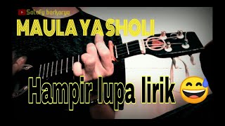 🔵maula ya sholi versi kentrung cover hamdan