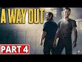 A WAY OUT CO - OP MULTIPLAYER SPLIT SCREEN Gameplay Walkthrough Part 4 FULL GAME - No Commentary