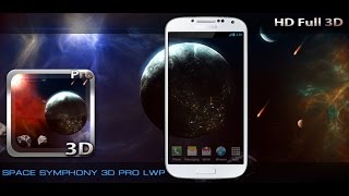 Space Symphony 3D Pro LWP screenshot 1