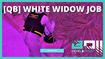 QBCore White Widow Job Script V1.1 | FiveM Roleplay Scripts | BOII Development