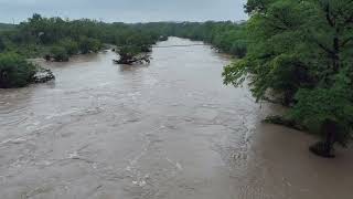 Flooding in Spring Branch Texas .