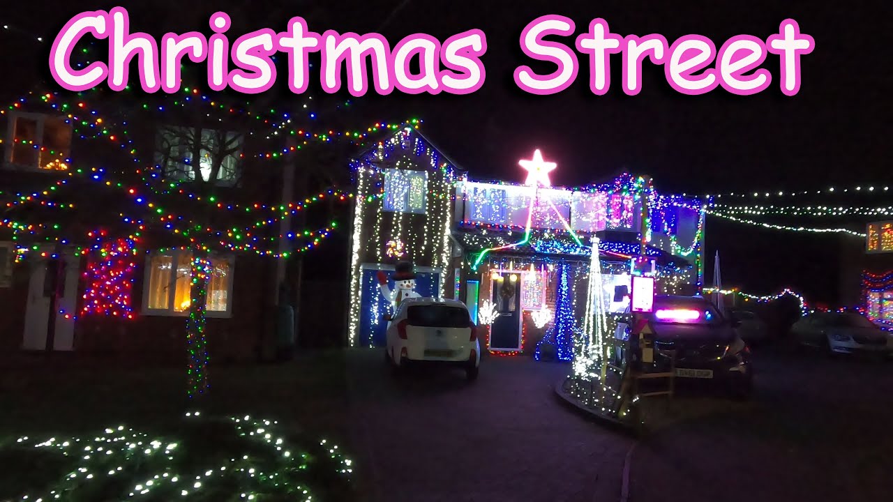 Christmas Street in Milton Keynes and Newport Pagnell YouTube