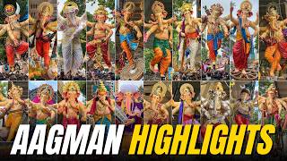 Highlights of Mumbai Ganpati Maha Aagman 2026 😍❤️ | 230+ Ganpati Aagman | Biggest Aagman 2026 News