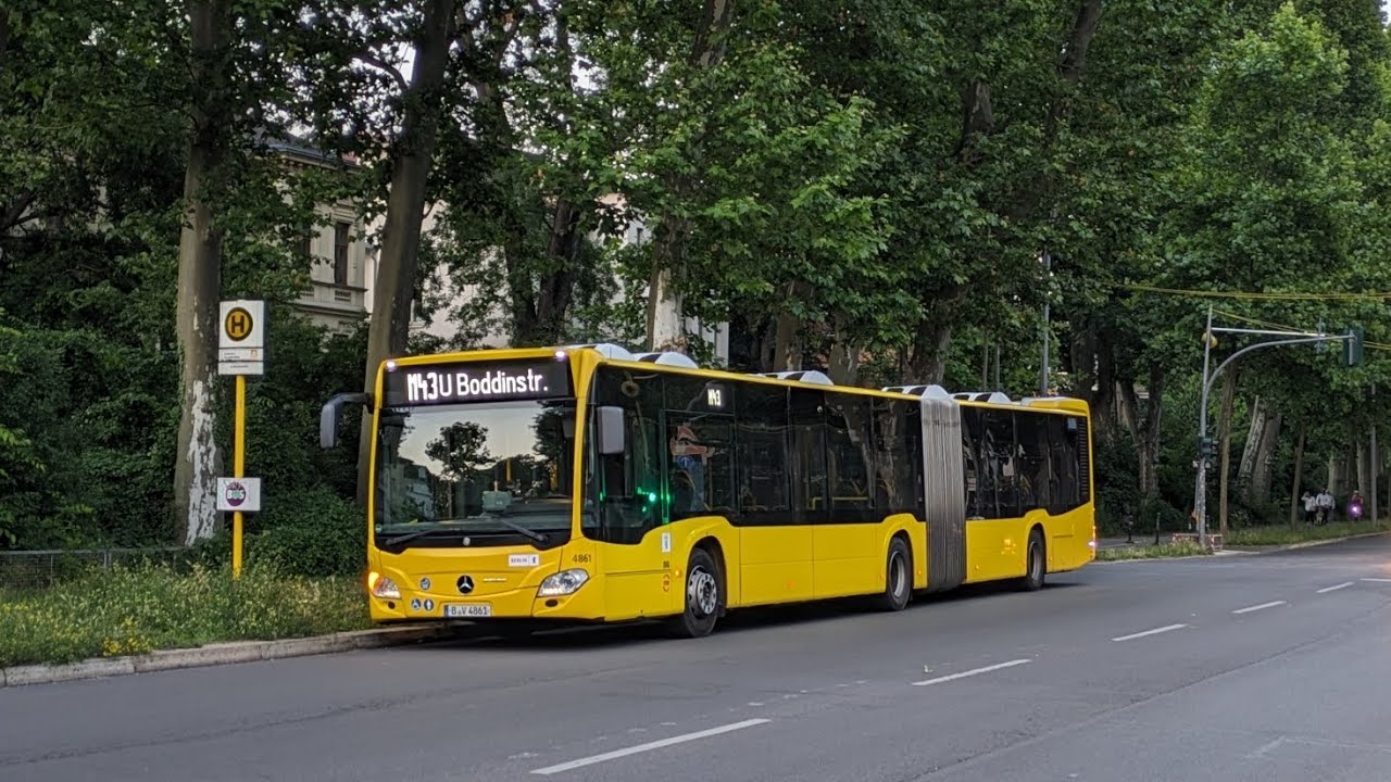 Berlin Bus|Aussetzermitfahrt #20 auf dem M43 von Eichenstr/Puschkinallee bis Fontanestr/Flughafenstr