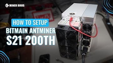 How to setup a Bitmain Antminer S21 200TH To Mine Bitcoin in 2024!