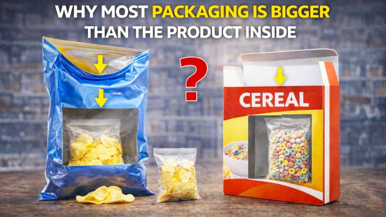 Why Most Packaging Is Bigger Than the Product Inside