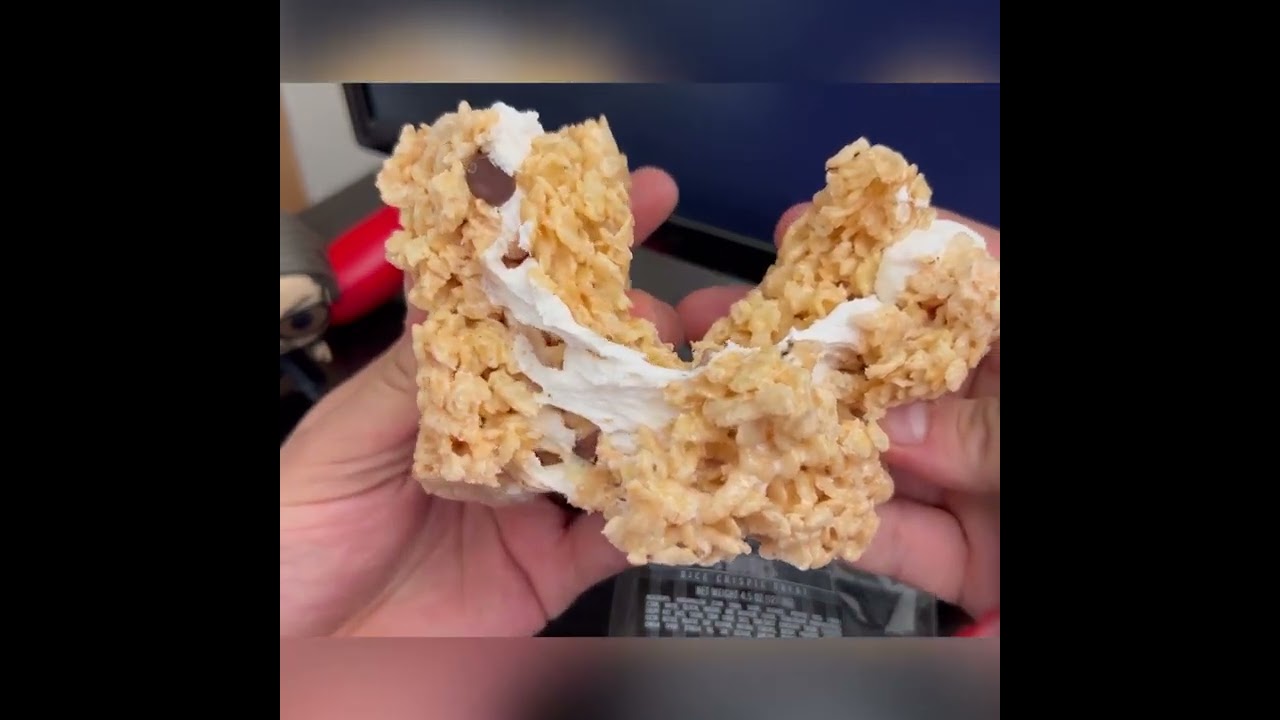 The Awkward Critic: S’mores rice crispy square from Carrie’s Crispies in West Allis, Wi.