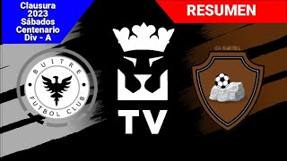 Buitre FC (0) - (2) CA Marmol | Resumen