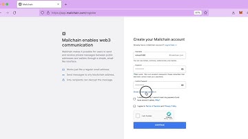 Create A Mailchain Account
