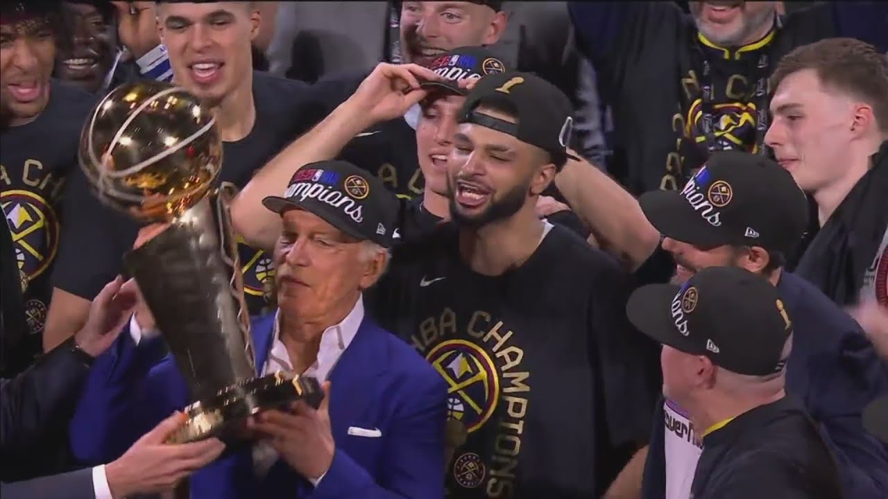 Nuggets fans prepare for Thursday's NBA Finals victory parade through downtown Denver