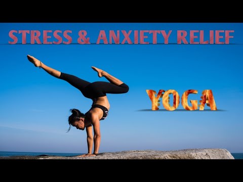 Full Body STRETCH | Relaxing YOGA for STRESS & ANXIETY Relief | Sarah ...