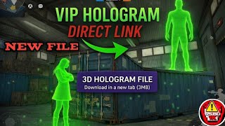 New FF Max + FF GLOBAL 3D Hologram Config File | OB53 FF Enemy Location Hack | 3D Hologram File screenshot 2