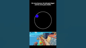Ball bouncing simulation #adhd #music #code #space #python #physics #simulations #memes #science