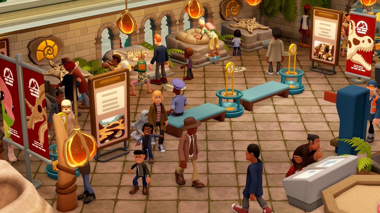 Two Point Museum Playthrough (Part 2: Stars 4,5,6 )