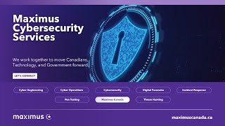 Maximus Canada Cybersecurity Services