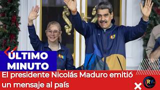 En Vivo El Presidente Nicolás Maduro Emitió Un Mensaje Al País