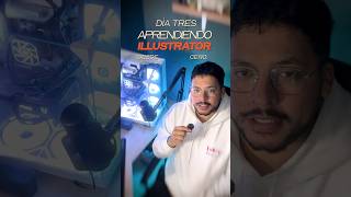 Dia 3 aprendiendo illustrator desde cero #diseñadores #tutorial #pluma #illustrator