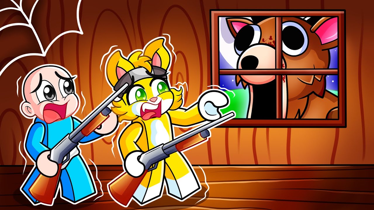 ¡Nos convertimos en CAZADORES para CAZAR al CIERVO MALVADO en Roblox! | 99 Noches en el BOSQUE