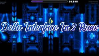 Delta Interface In 2 Runs