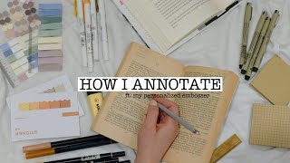 How I annotate my books