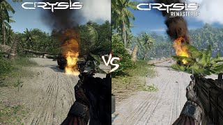 Crysis VS Crysis Remastered Max Settings 4K | RTX 4090 | i9 13900K