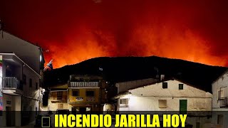 🔥 INCENDIO JARILLA HOY | 250 evacuados, fuego descontrolado en Cáceres | Última hora 16-08-2025