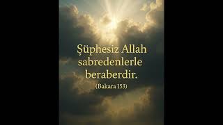 Sabreden kazanır 🌙 | Hadis ve Ayet #shorts