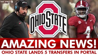 Ohio State Football Get Amazing News In The Transfer Portal With 5 New Commits