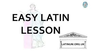 Latin Lesson 01 Dictation Sententiae Pueriles to build vocabulary and grammar