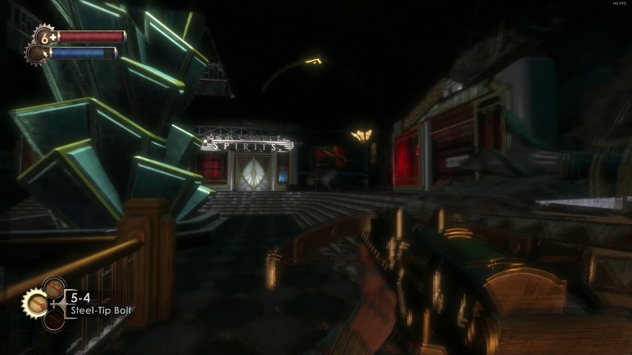 Bioshock Remastered - Crossbow cancel Big Daddy (Bouncer) [Hard]