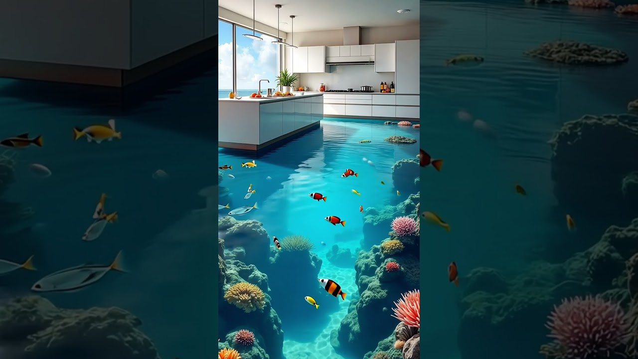 These epoxy active scene floors are absolutely mesmerizing! 😱 