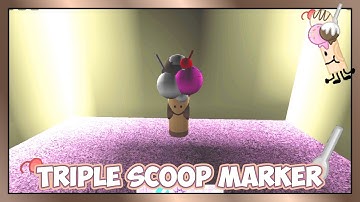 How to get TRIPLE SCOOP MARKER in Find the Markers