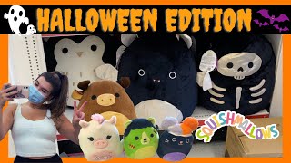 SQUISHMALLOW HUNTING VLOG | halloween, surprise capsules and a RARE squishmallow!🥳