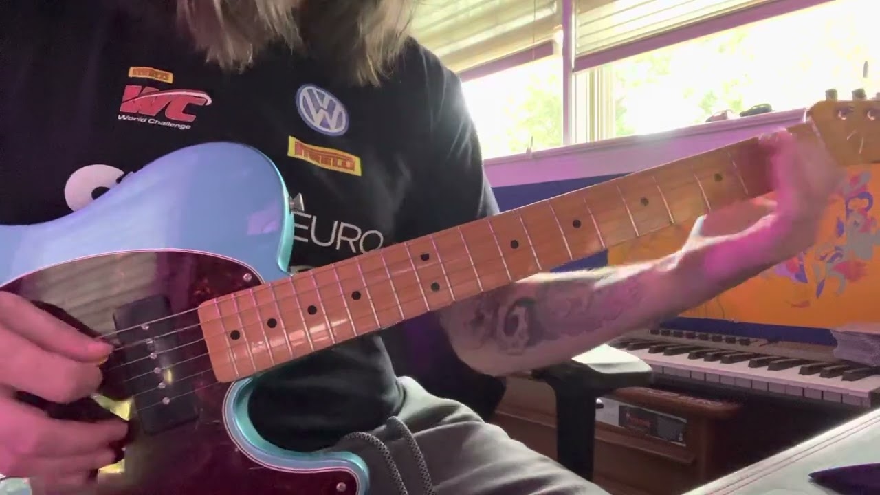 “stoned” by mac miller guitar riff tutorial