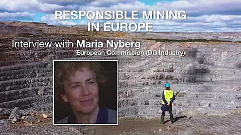 Vodcast #2 Responsible mining in Europe: Maria Nyb...