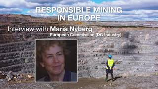 Vodcast #2 “Responsible mining in Europe”: Maria Nyberg is interviewed by Peter Tom Jones