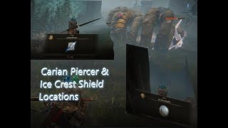 Caria Manor Walkthrough ELDEN RING Ice Crest Shield & Carian Piercer location , where to find