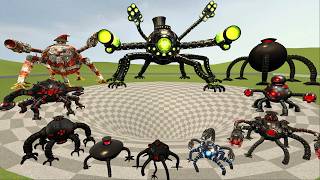 Big Funnel Spartan Kicking All Omnidroid Robot Army in Garry's Mod