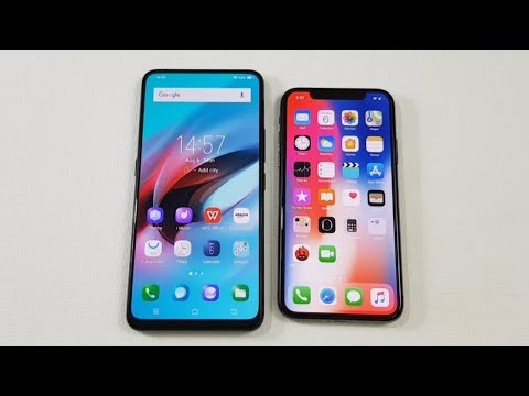 ViVo Nex vs iPhone X Speed Test !