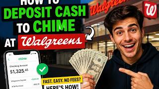 How to deposit cash to Chime at Walgreens