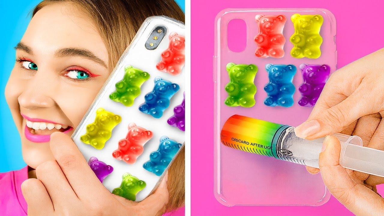 Desafío DIY para teléfonos: ¡crea gadgets ÉPICOS desde CERO😱Cartón y RESINA EPÓXICA por YayTime!STAR