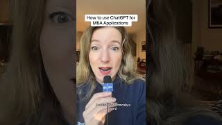 Using AI for your MBA application