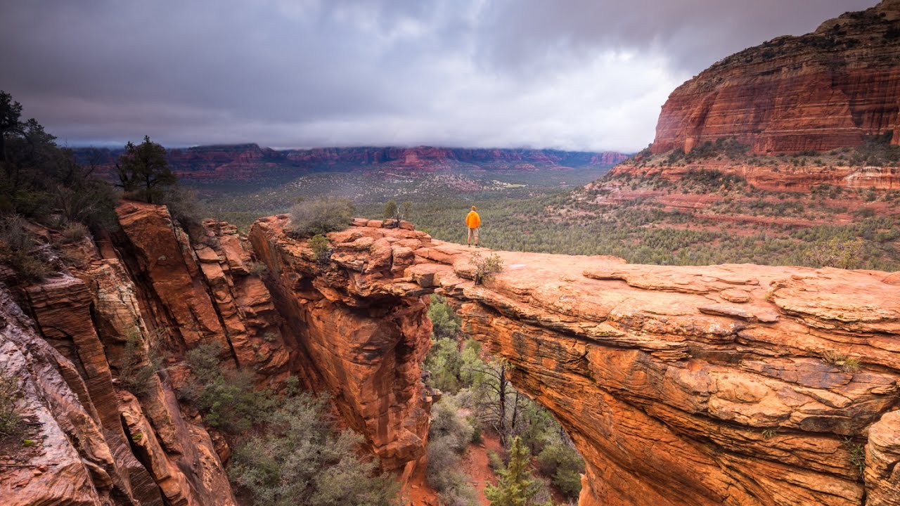 Taking an Epic Selfie at Devil's Bridge Sedona YouTube